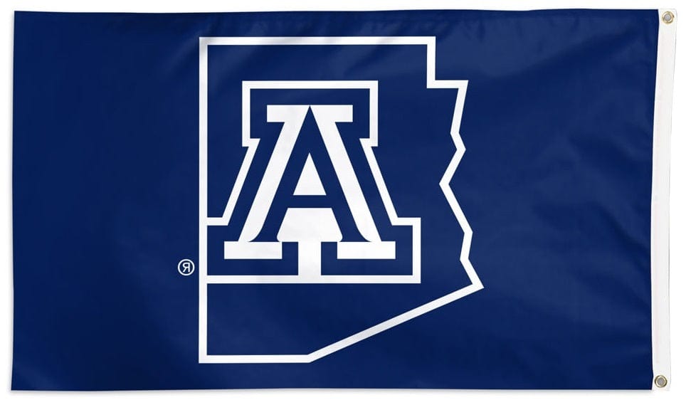 Arizona Wildcats Flag 3x5 Secondary Logo on Blue 35668321 Heartland Flags