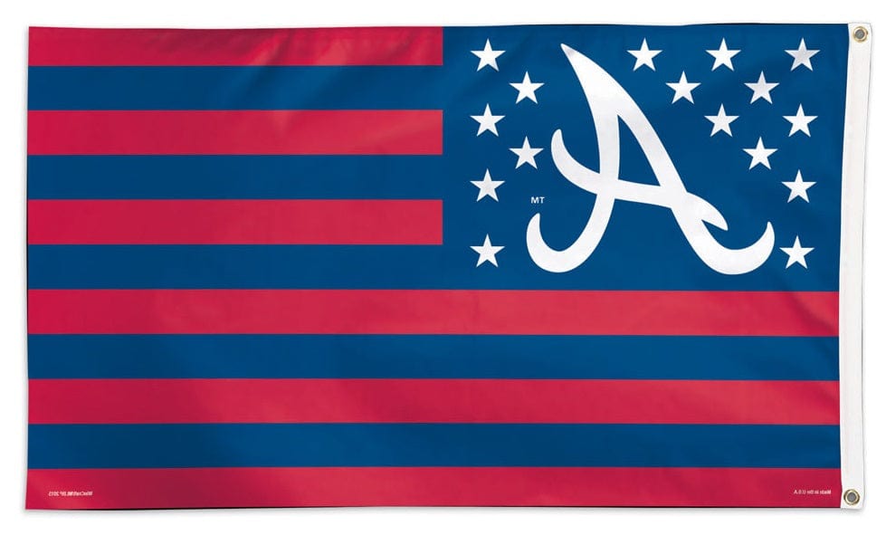 Atlanta Braves Flag 3x5 Americana Patriotic 02702115 Heartland Flags