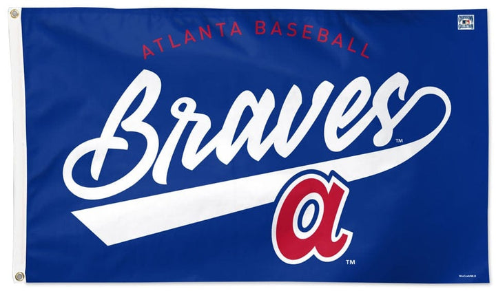 Atlanta Braves Flag 3x5 Cooperstown Collection 37602321 Heartland Flags