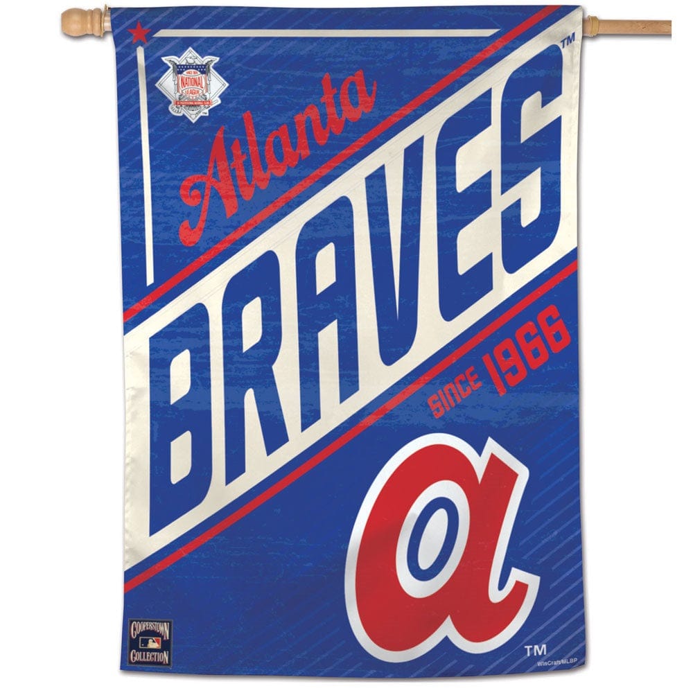 Atlanta Braves Flag Cooperstown Throwback House Banner 05275319 Heartland Flags
