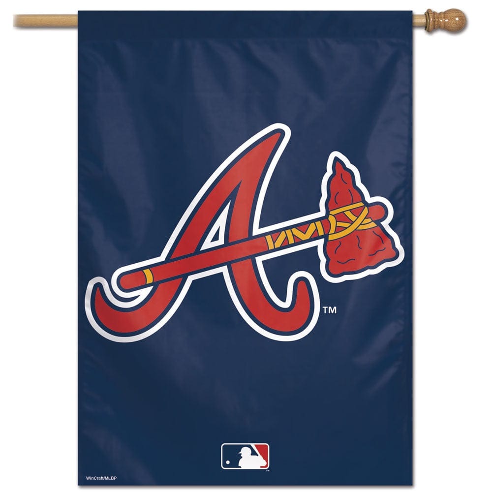 Atlanta Braves Flag Vertical House Banner 51689917 Heartland Flags