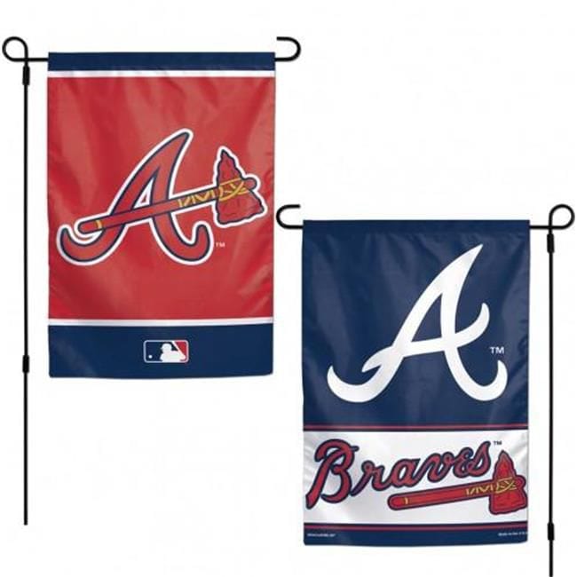 Atlanta Braves Garden Flag 2 Sided Logo 15813217 Heartland Flags
