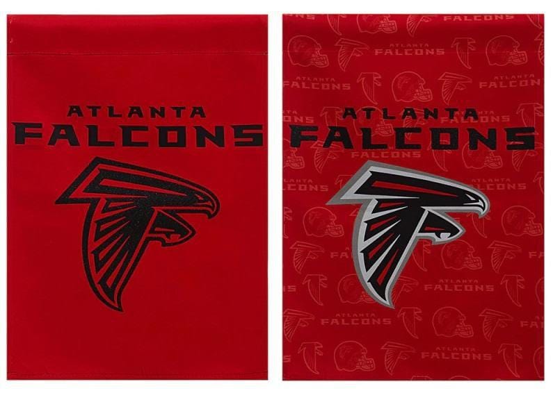 Atlanta Falcons Flag 2 Sided Glitter Vertical Banner 13S3801BL Heartland Flags