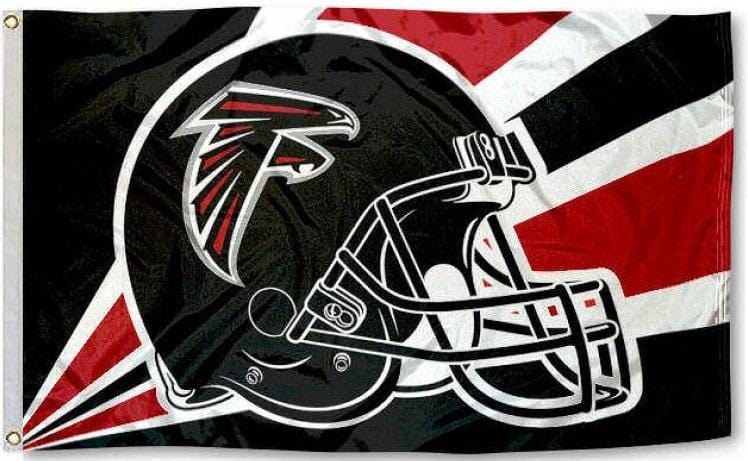 Atlanta Falcons Flag 3x5 Helmet Logo 94220B Heartland Flags