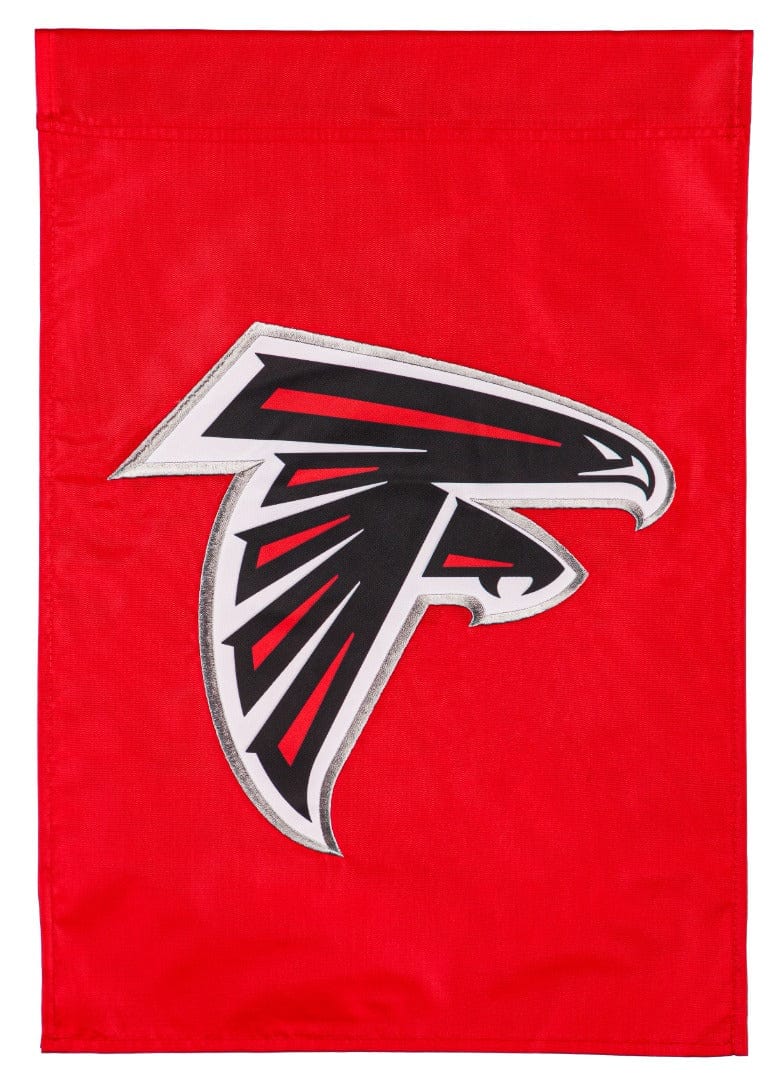 Atlanta Falcons Garden Flag 2 Sided Applique Logo 16A3801 Heartland Flags