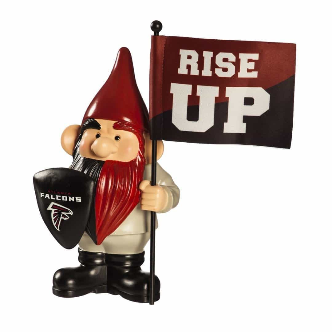 Atlanta Falcons Gnome with Flag Rise Up 543801FHG Heartland Flags