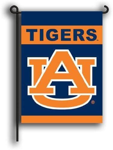 Auburn Tigers 2 Sided Garden Flag Block AU Logo 83045 Heartland Flags