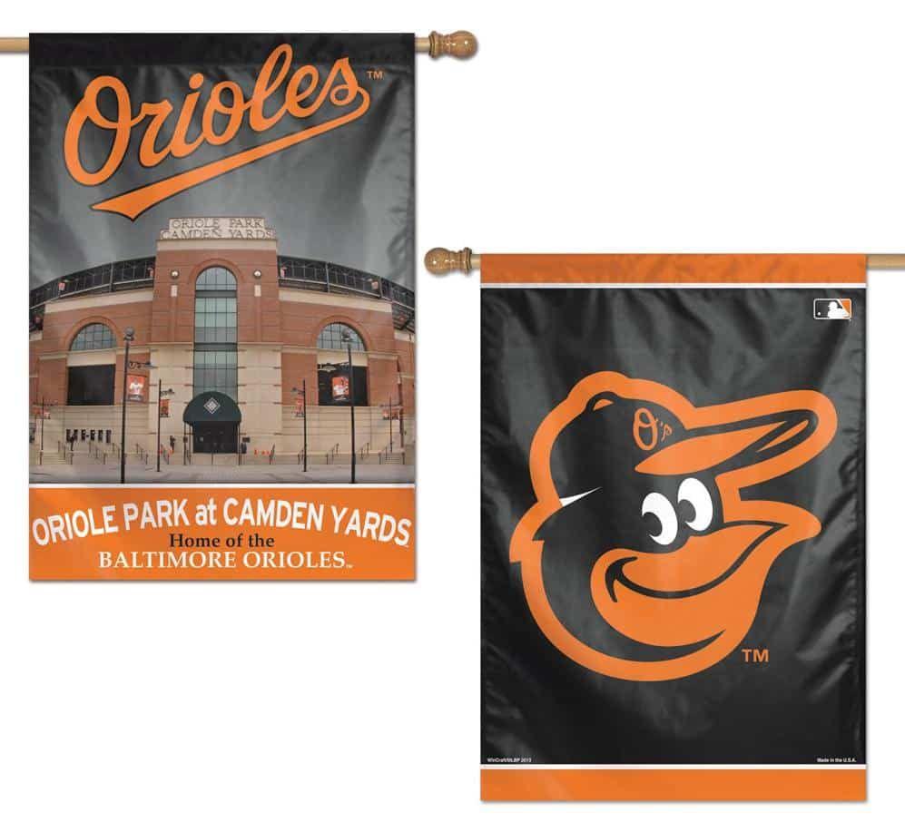 Baltimore Orioles Flag 2 Sided Oriole Park House Banner 41174013 Heartland Flags