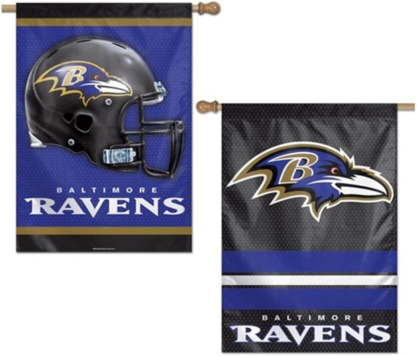 Baltimore Ravens Flag 2 Sided House Banner 24809013 Heartland Flags