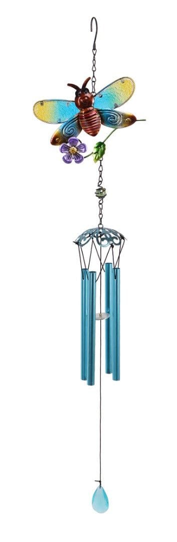 Bee Wind Chime 30 Inches Long windchime Z2WC1973 Heartland Flags