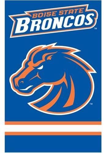 Boise State Broncos Flag 2 Sided Applique House Banner Retro AFBS Heartland Flags