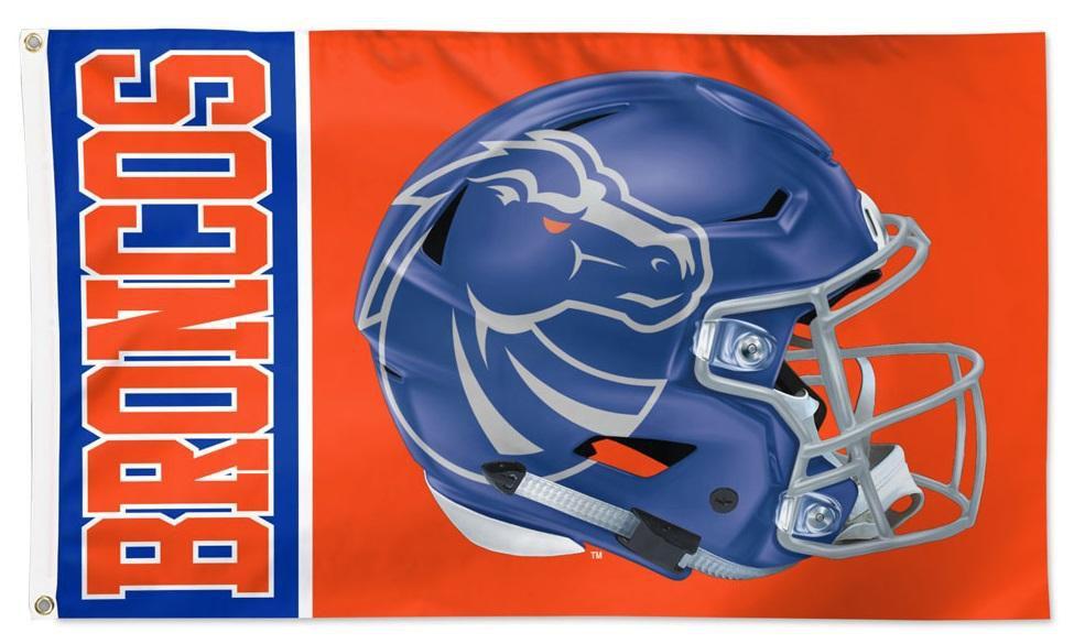 Boise State Broncos Flag 3x5 Helmet Logo 43036321 Heartland Flags