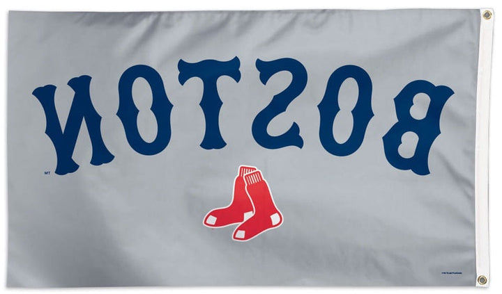 Boston Red Sox Flag 3x5 Grey 02483115 Heartland Flags