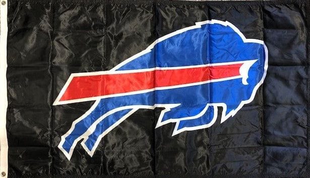 Buffalo Bills Flag 3x5 Black Double Sided or Single Sided 45258118 Heartland Flags
