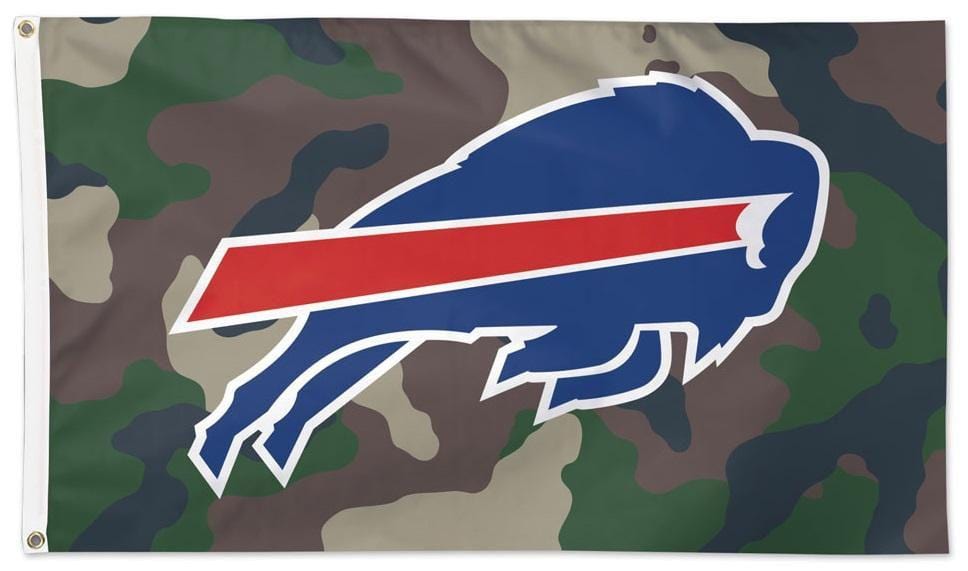 Buffalo Bills Flag 3x5 Military Camo 29207321 Heartland Flags