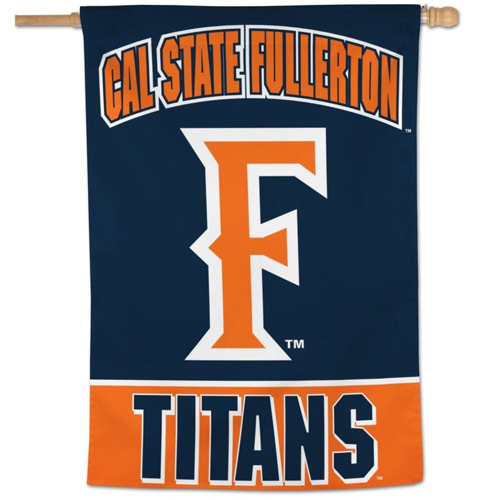Cal State Fullerton Titans Flag Vertical House Banner 46697322 Heartland Flags