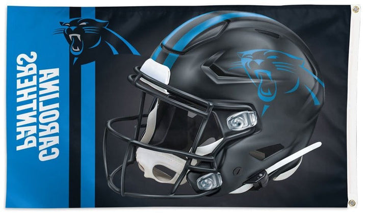 Carolina Panthers Flag 3x5 Alternate Helmet 62549322 Heartland Flags