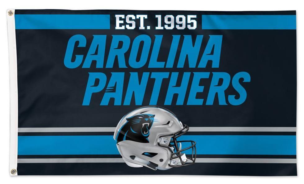 Carolina Panthers Flag 3x5 Est 1995 32402321 Heartland Flags