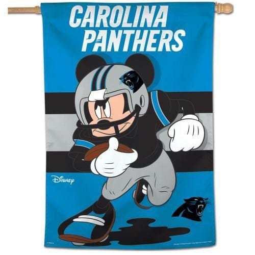 Carolina Panthers Flag Mickey Mouse Football Banner 72967117 Heartland Flags