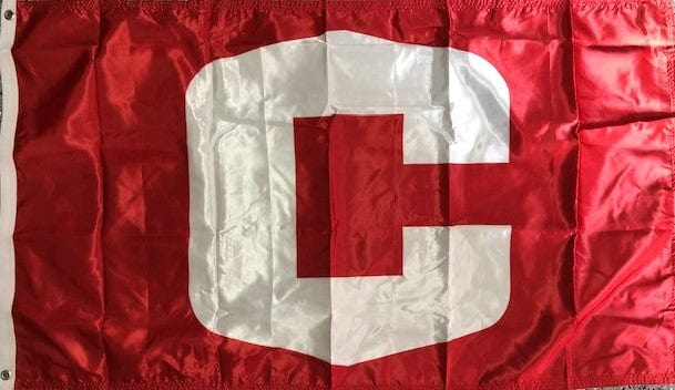 Central College Flag 3x5 White C Dutch Logo Single Sided or 2 Sided 77896 Heartland Flags