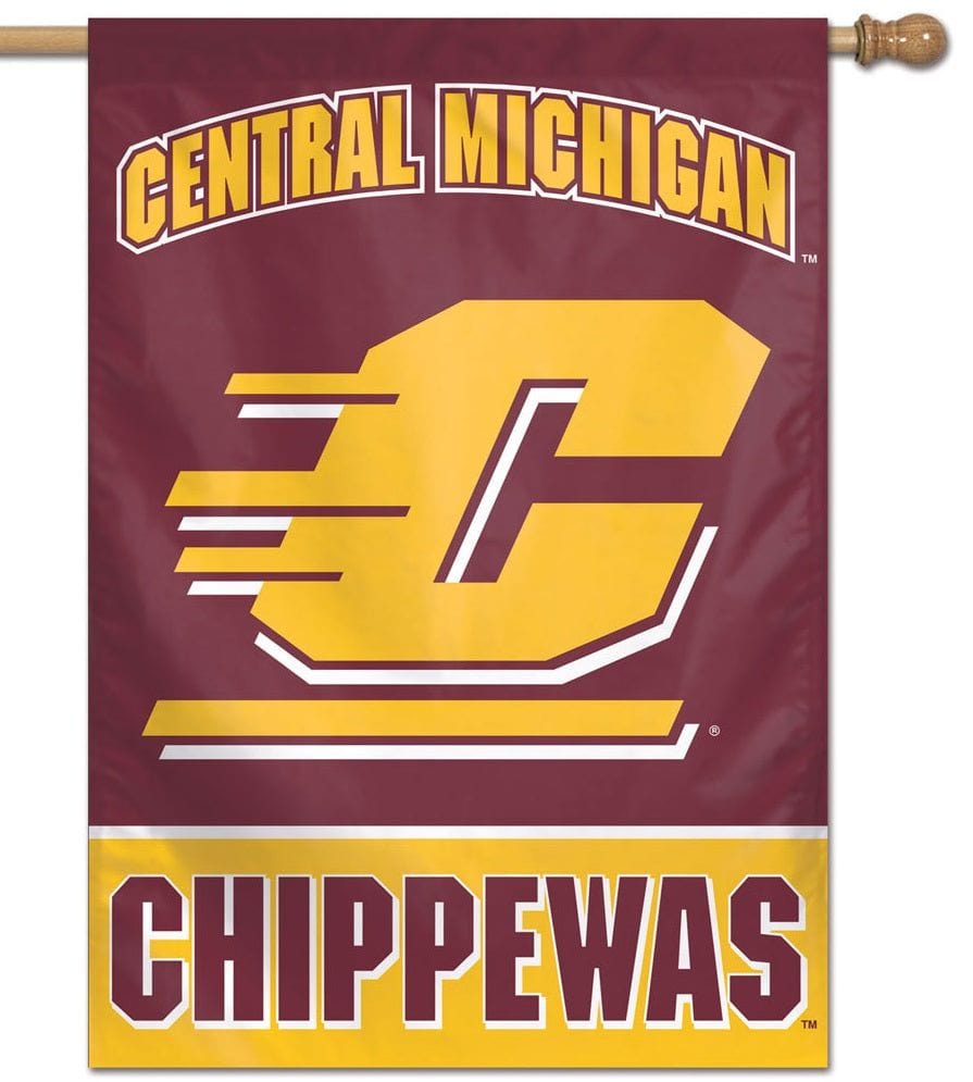 Central Michigan Chippewas Flag House Banner 21276017 Heartland Flags