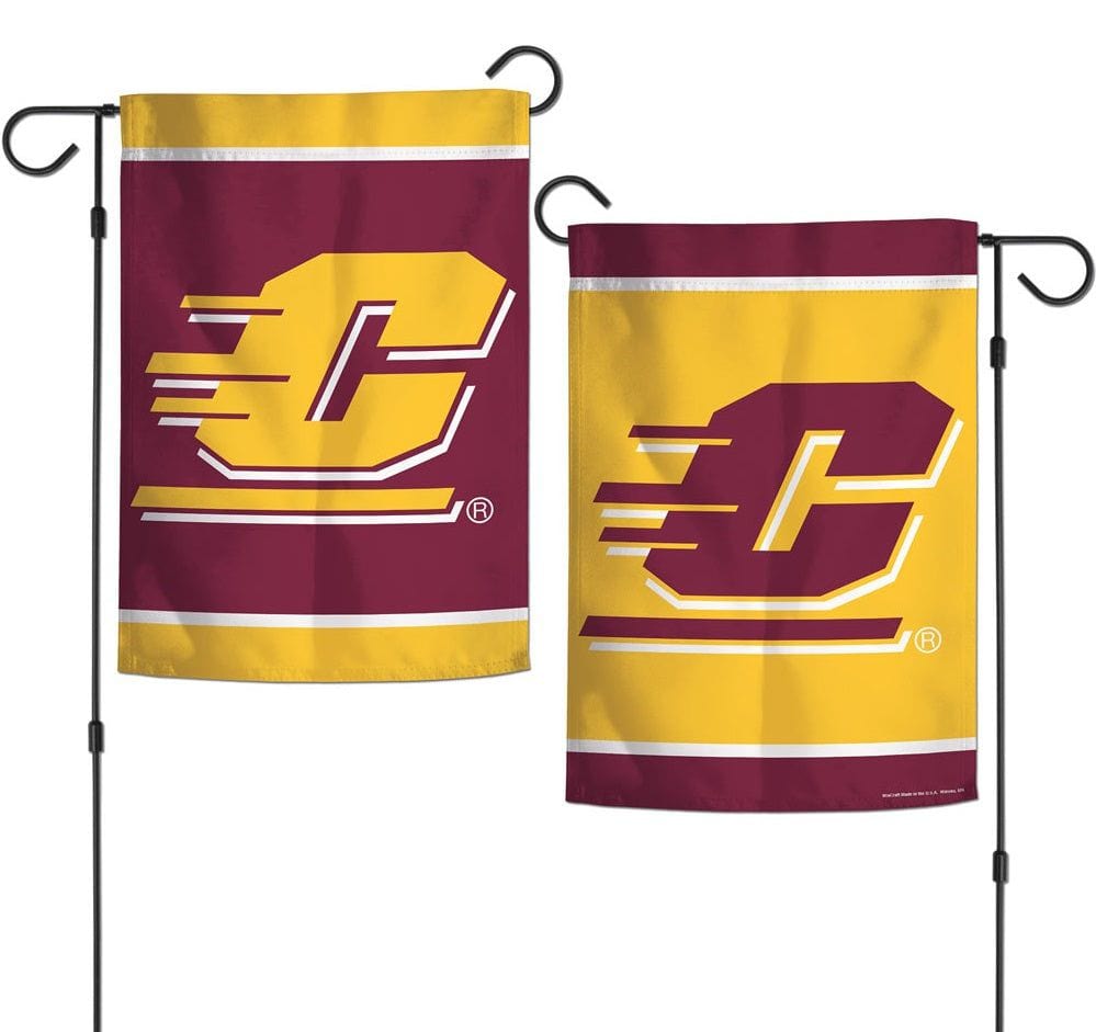 Central Michigan Garden Flag 2 Sided Logo 46885119 Heartland Flags