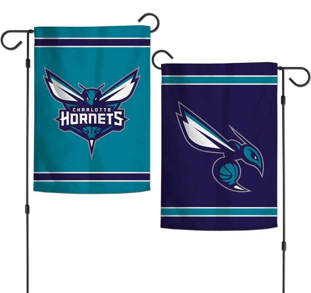 Charlotte Hornets Garden Flag 2 Sided Logo 19906217 Heartland Flags