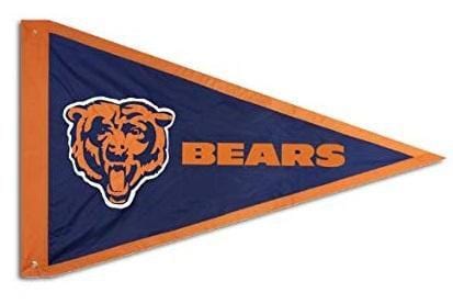 Chicago Bears Flag 3x5 Pennant Applique GPCH Heartland Flags