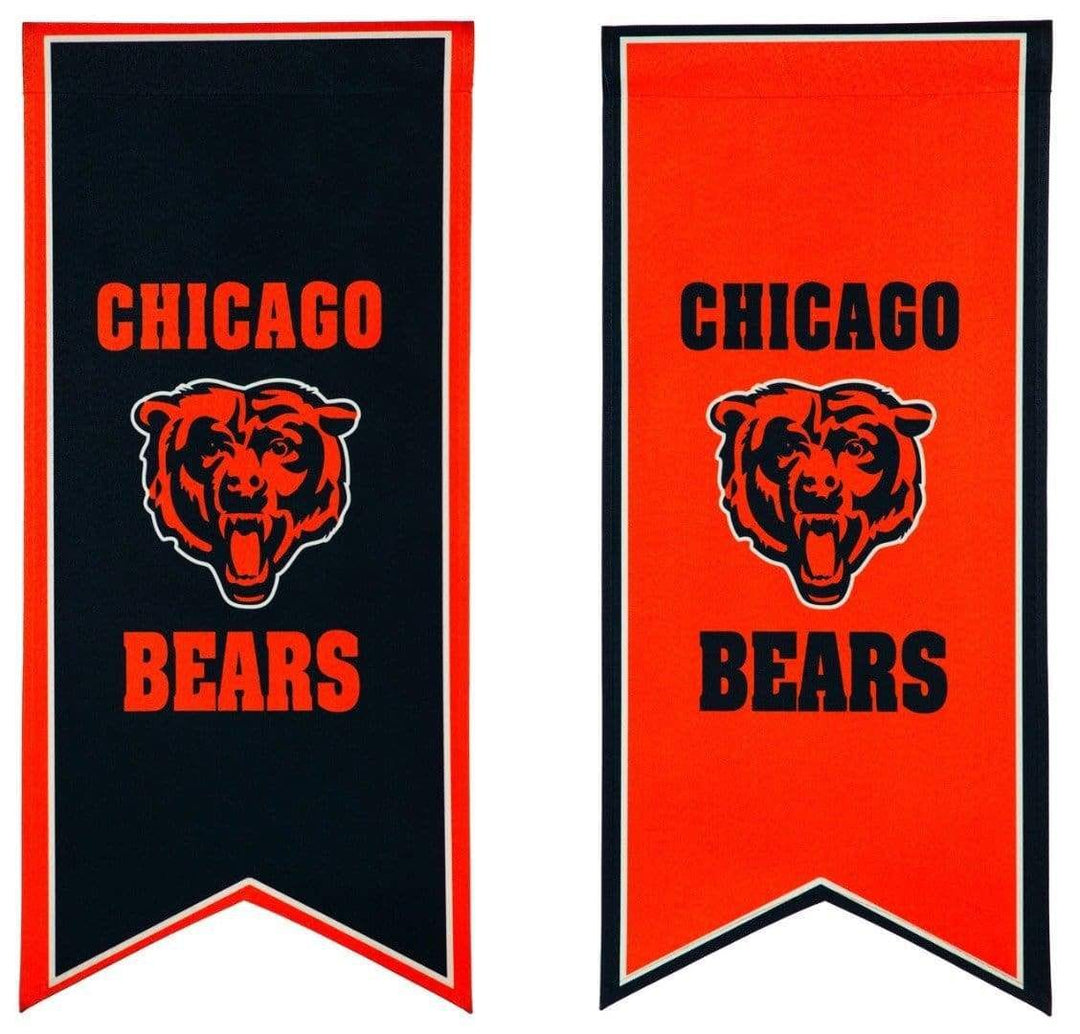 Chicago Bears Garden Flag 2 Sided Long Pennant 14LB3805XL Heartland Flags