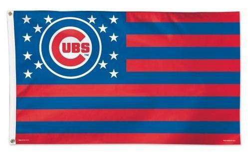 Chicago Cubs Flag 3x5 Americana 02704115 Heartland Flags