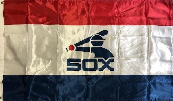 Chicago White Sox Flag 2 Sided 3x5 Red White Blue Throwback 306330 Heartland Flags