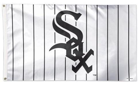 Chicago White Sox Flag 3x5 Pinstripe 2 Sided 26706117 Heartland Flags