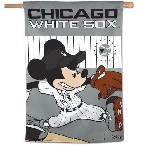Chicago White Sox Flag Mickey Mouse Banner 88236118 Heartland Flags