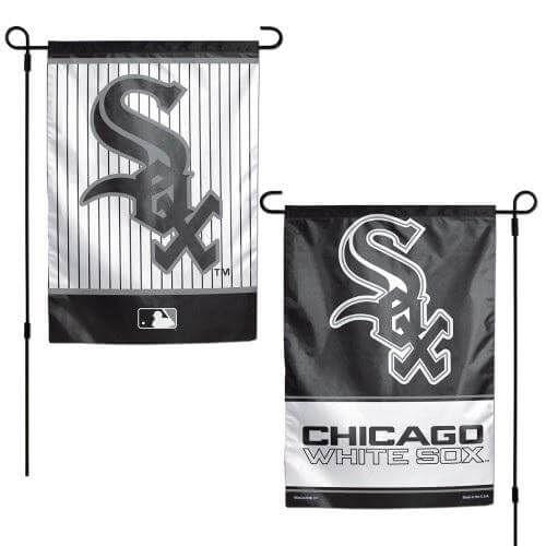 Chicago White Sox Garden Flag 2 Sided Pinstripe 16288217 Heartland Flags