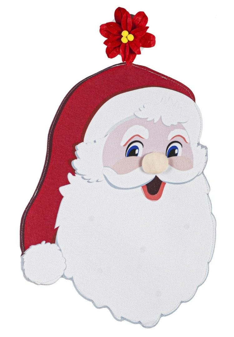 Christmas Jolly Santa LED Window or Door Decoration 2DDW2341 Heartland Flags