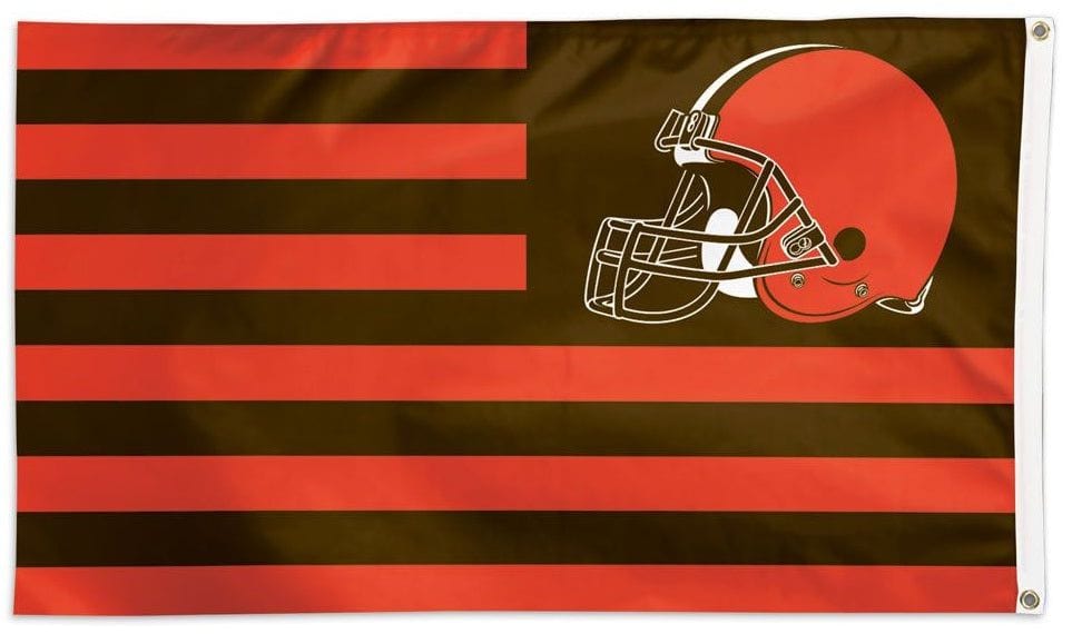 Cleveland Browns Flag 3x5 Americana Stripes 67241117 Heartland Flags