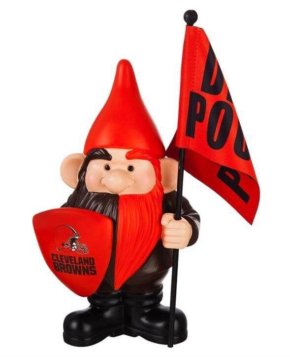 Cleveland Browns Gnome with Flag Dawg Pound 543807FHG Heartland Flags