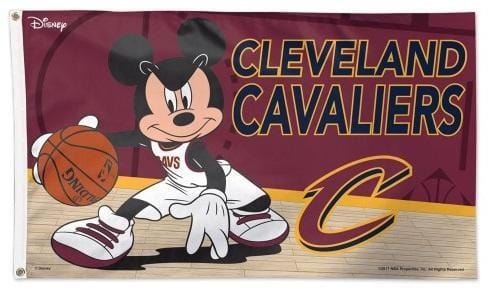 Cleveland Cavaliers Flag 3x5 Mickey Mouse 98974118 Heartland Flags