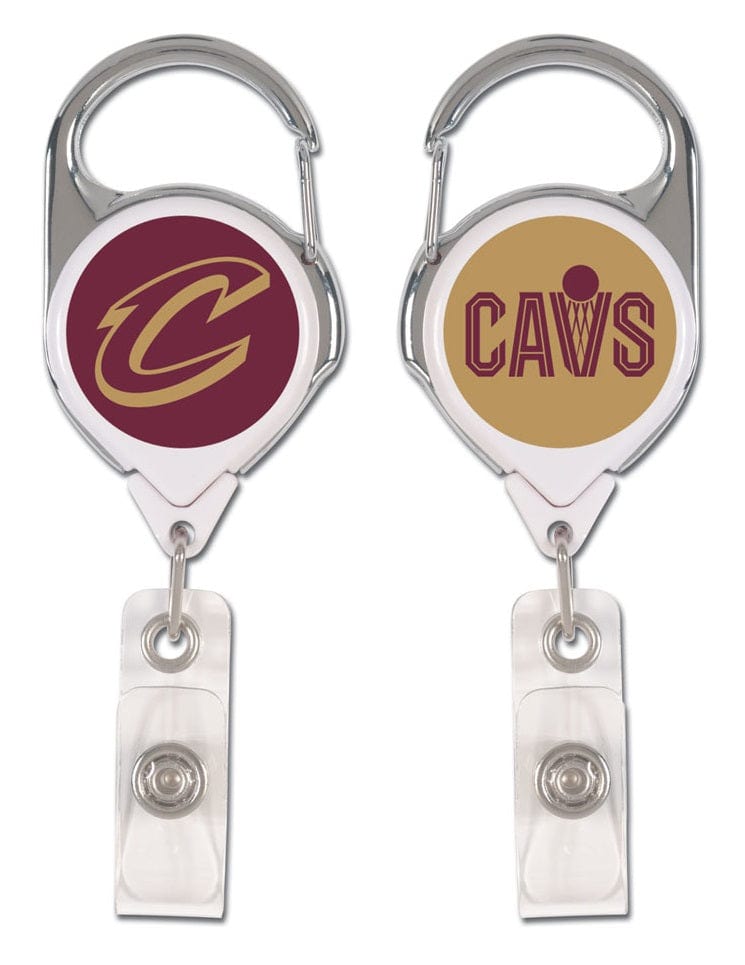 Cleveland Cavaliers Reel 2 Sided Domed Badge Holder 47105022 Heartland Flags