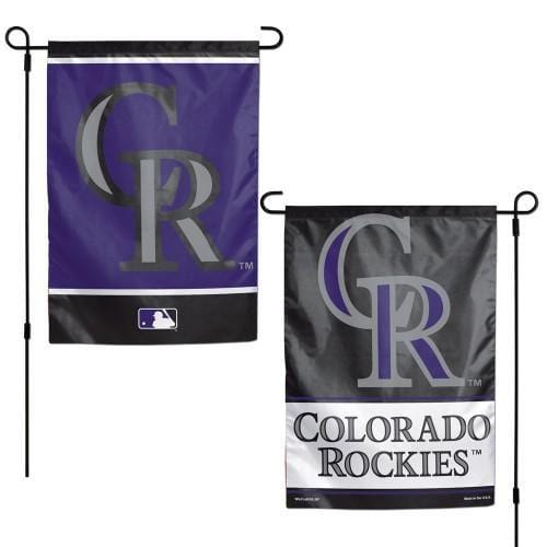 Colorado Rockies Garden Flag 2 Sided Double Logo 16246217 Heartland Flags
