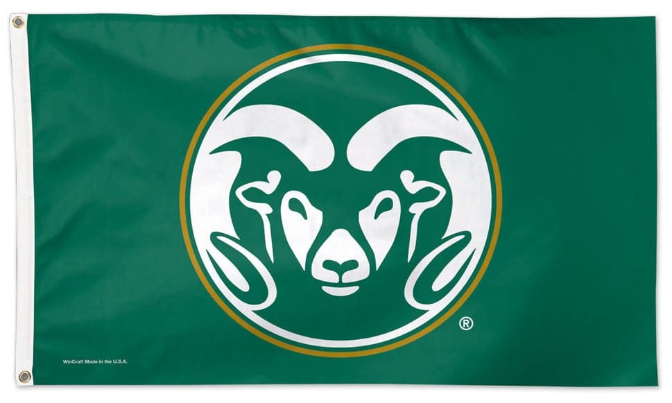 Colorado State Flag 3x5 CSU Rams Logo 01480115 Heartland Flags