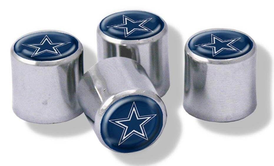 Dallas Cowboys Tire Valve Stem Caps 4-Pack S32491 Heartland Flags