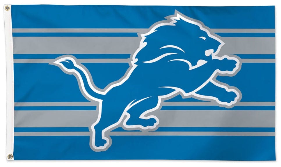 Detroit Lions Flag 3x5 Home Stripe 32417321 Heartland Flags