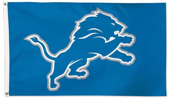 Detroit Lions Flag 3x5 Logo 01807117 Heartland Flags