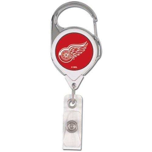 Detroit Red Wings Badge Holder Premium 2 Sided Reel 47546011 Heartland Flags