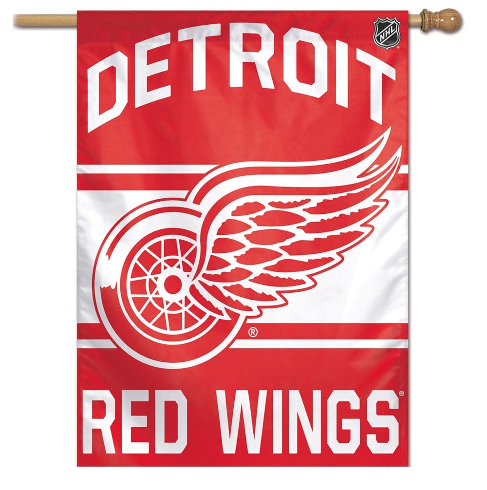 Detroit Red Wings Flag Vertical House Banner 67179017 Heartland Flags