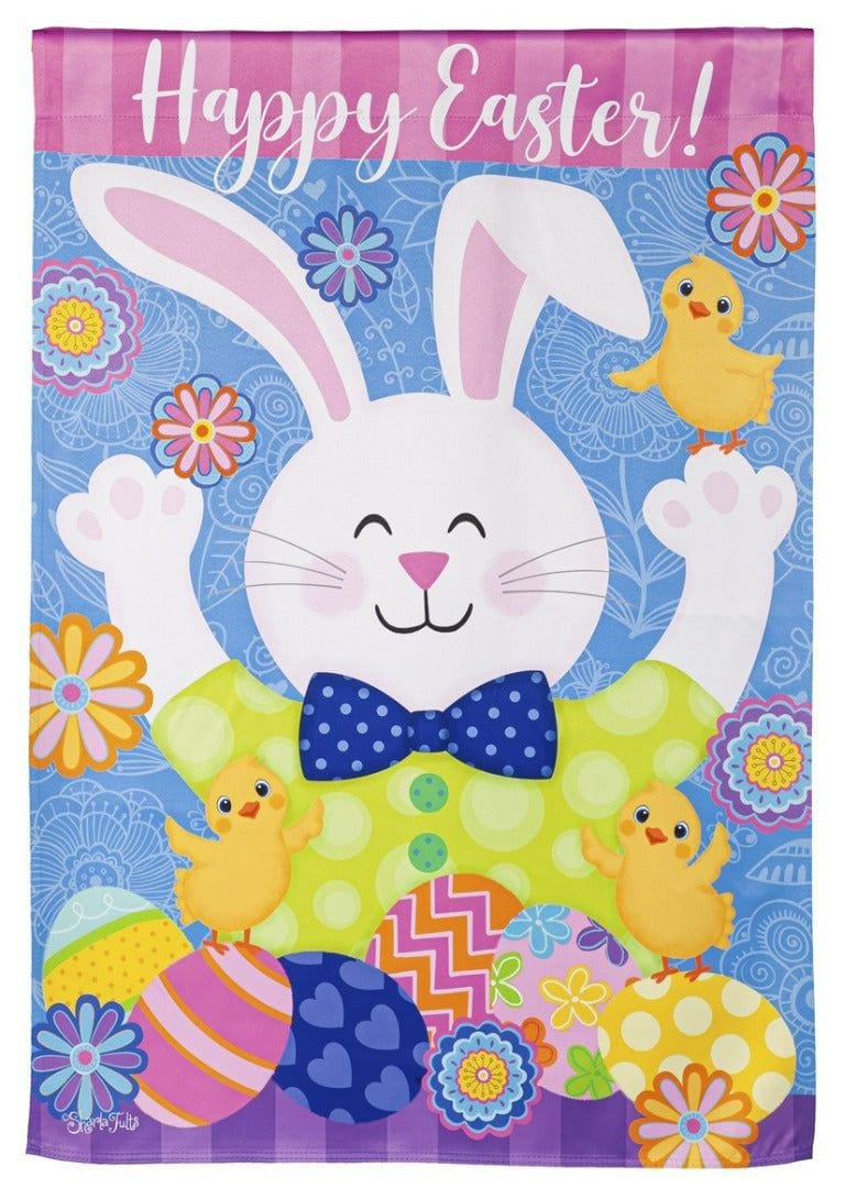 Easter Fun Banner 2 Sided House Flag Decorative 13S10790 Heartland Flags