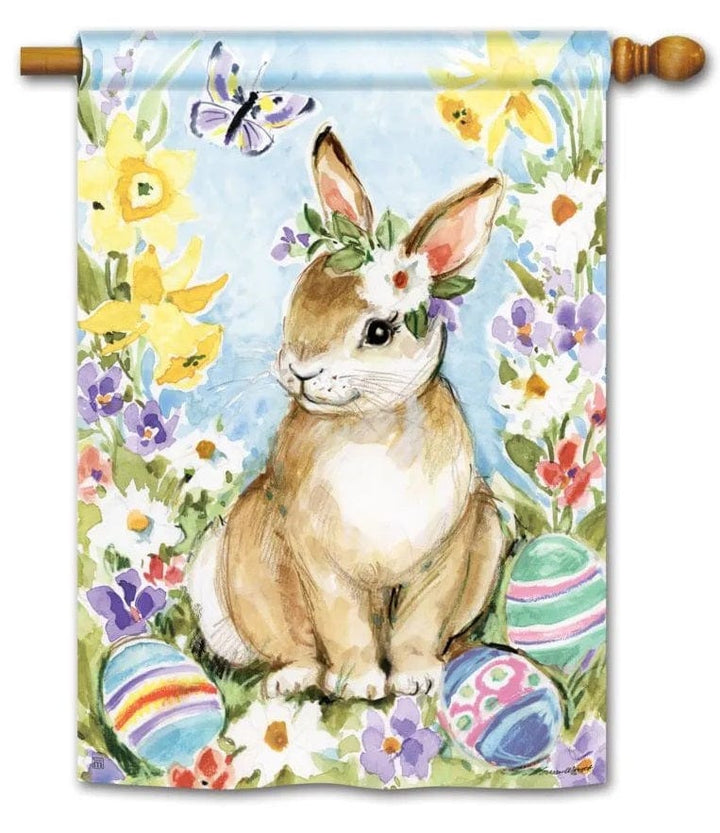 Easter Visit Banner 2 Sided House Flag 92173 Heartland Flags