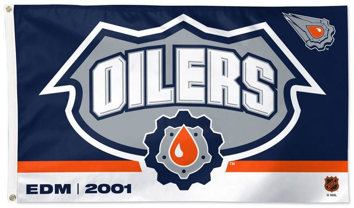 Edmonton Oilers Flag 3x5 Special Edition Logo 2023 61823322 Heartland Flags