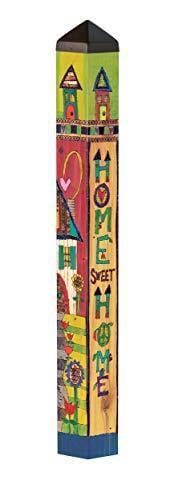 Family Home Art Pole 40 Inches Tall Home Sweet Home PL1133 Heartland Flags